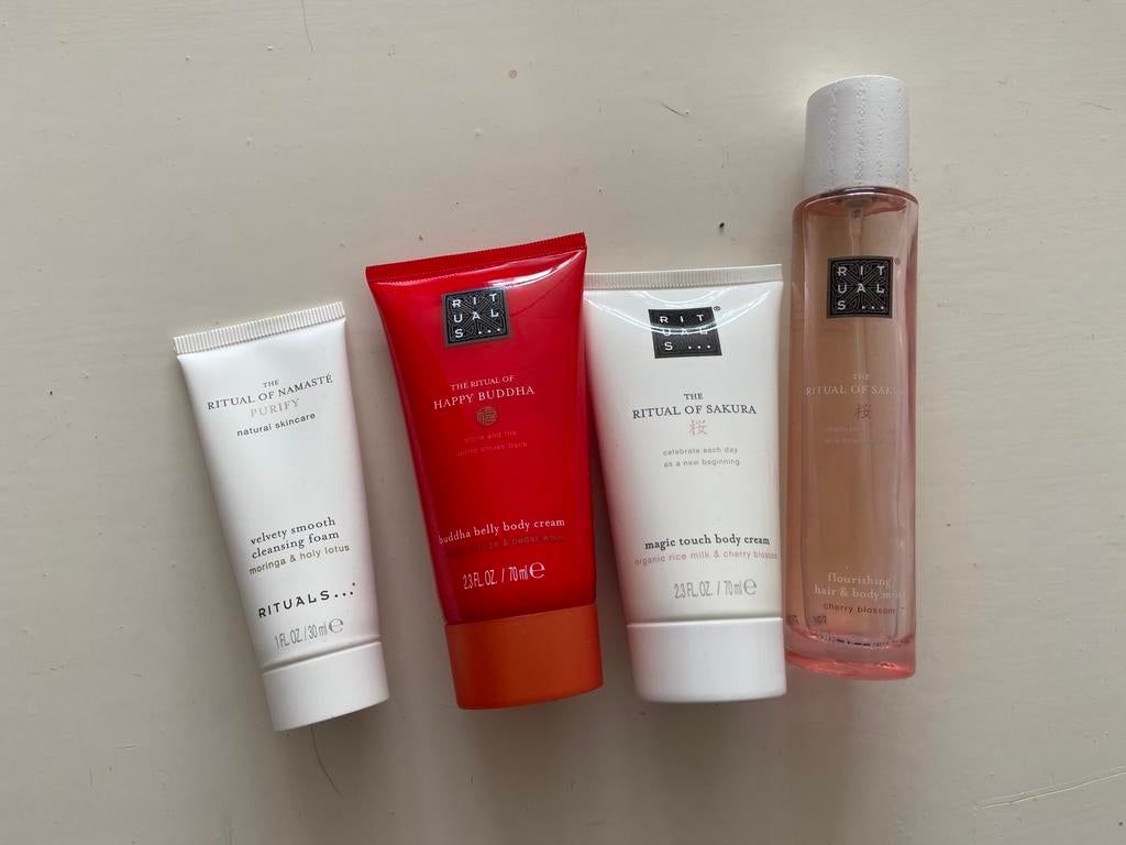 Rituals mist cleansing bodycream, Ophalen of Verzenden, Zo goed als nieuw, Bodylotion, Crème of Olie