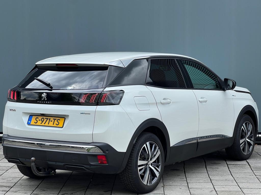 Peugeot 3008 BWJ 2023 | 1.6 HYbrid 225PK Allure Pack Bus | T, Auto's, Peugeot, Leder en Stof, Wit, Origineel Nederlands, Bedrijf