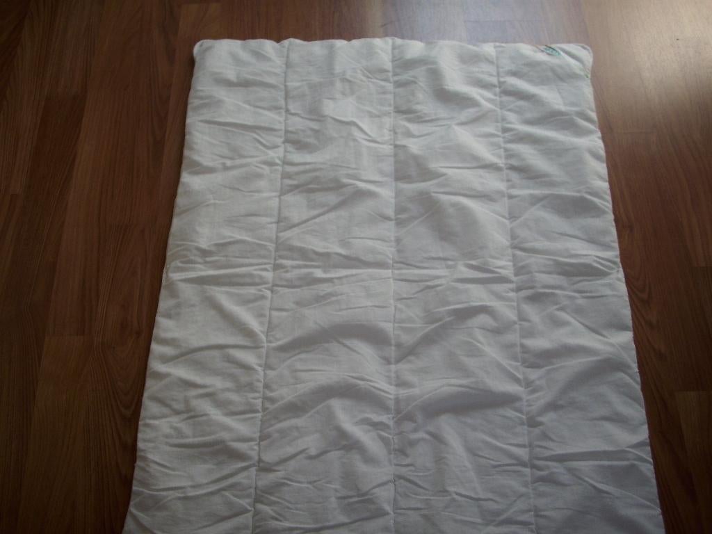 Dekbed 3D polarsoft 95-125 voor kinderwagen/kinderbed/wieg, Jongetje of Meisje, Wit, Nieuw, Ophalen of Verzenden