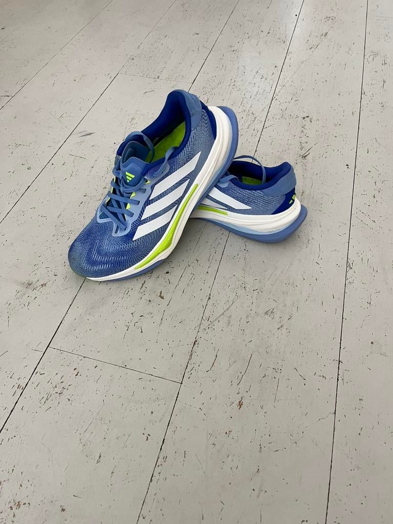 Adidas Supernova Prima2 Hardloopschoenen Blauw EU 43 1/3 Man, Ophalen, Zo goed als nieuw, Hardloopschoenen, Adidas
