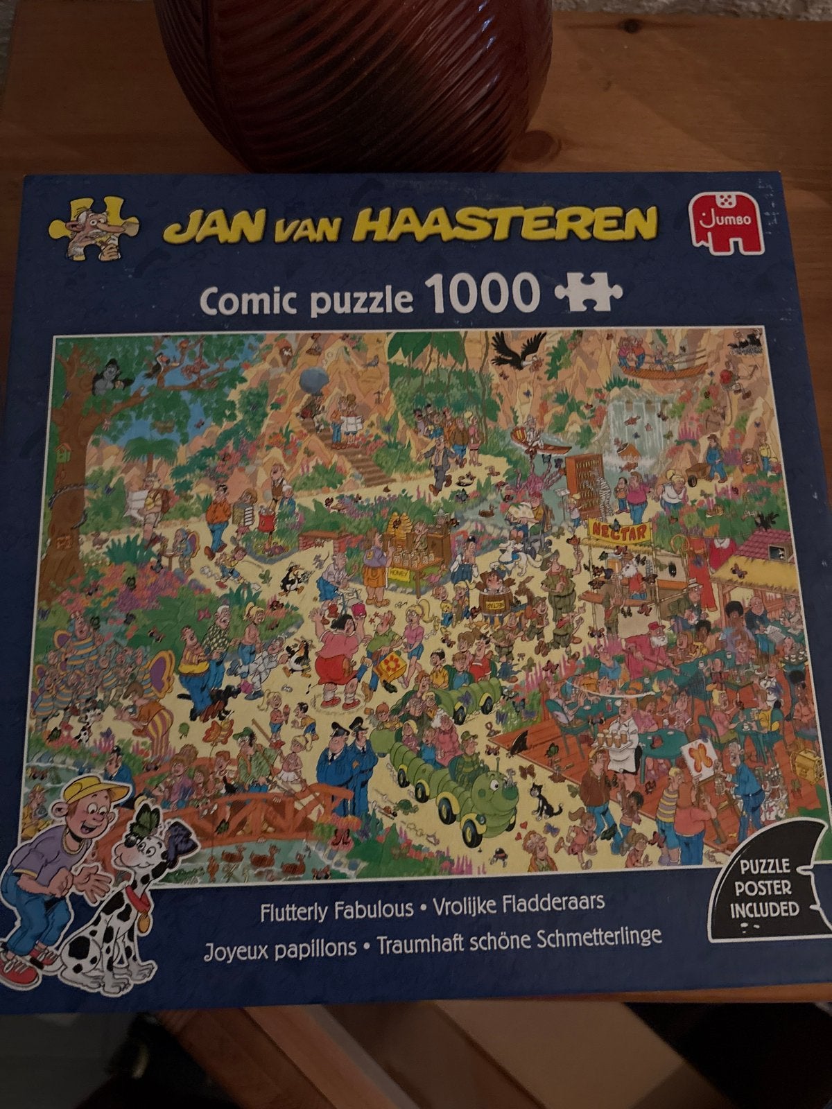 Jan van Haasteren Comic Puzzel 1000 stukjes - Vrolijke Fladd