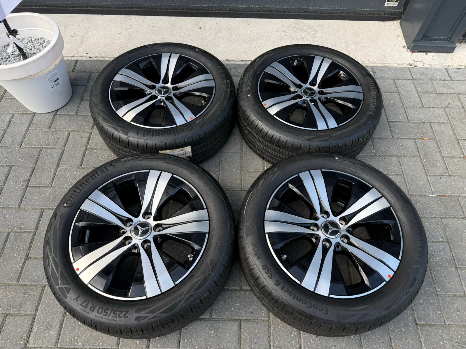 Originele velgen zomerbanden Mercedes C Klasse W206 17 inch, Verzenden, Banden en Velgen, Nieuw, 17 inch