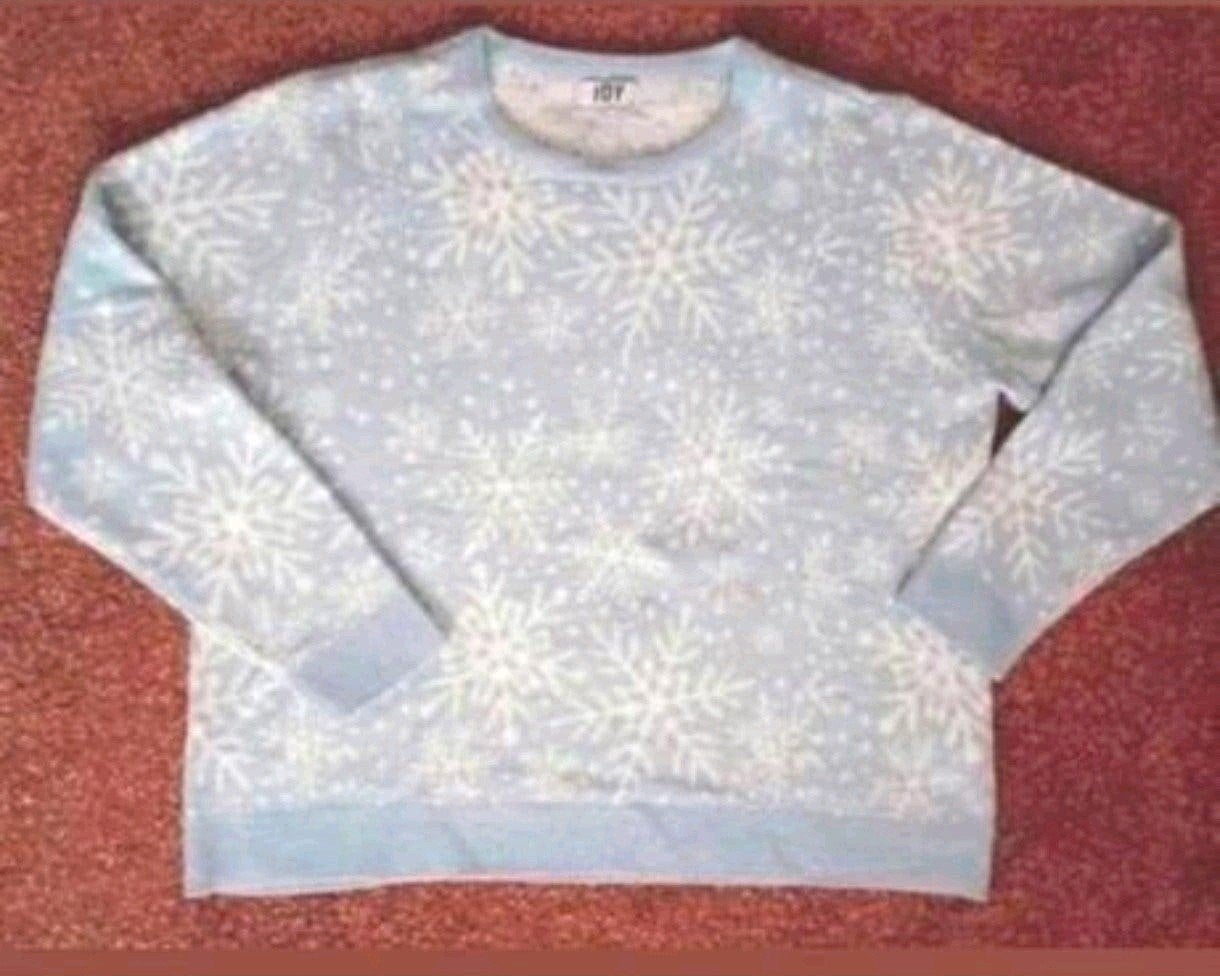 JDY XXL trui met ijs sterren
baby blue
Oksel tot oksel 62 cm, Blauw, Maat 42/44 (L), Ophalen of Verzenden, Zo goed als nieuw