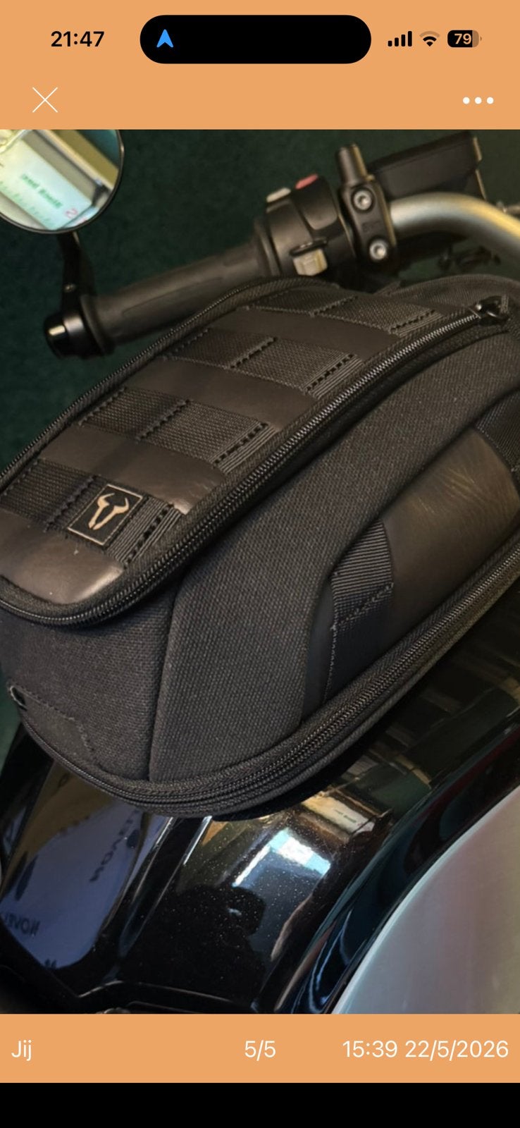 Sw motech LEGEND Tanktas magneet en banden, Ophalen of Verzenden, Zo goed als nieuw