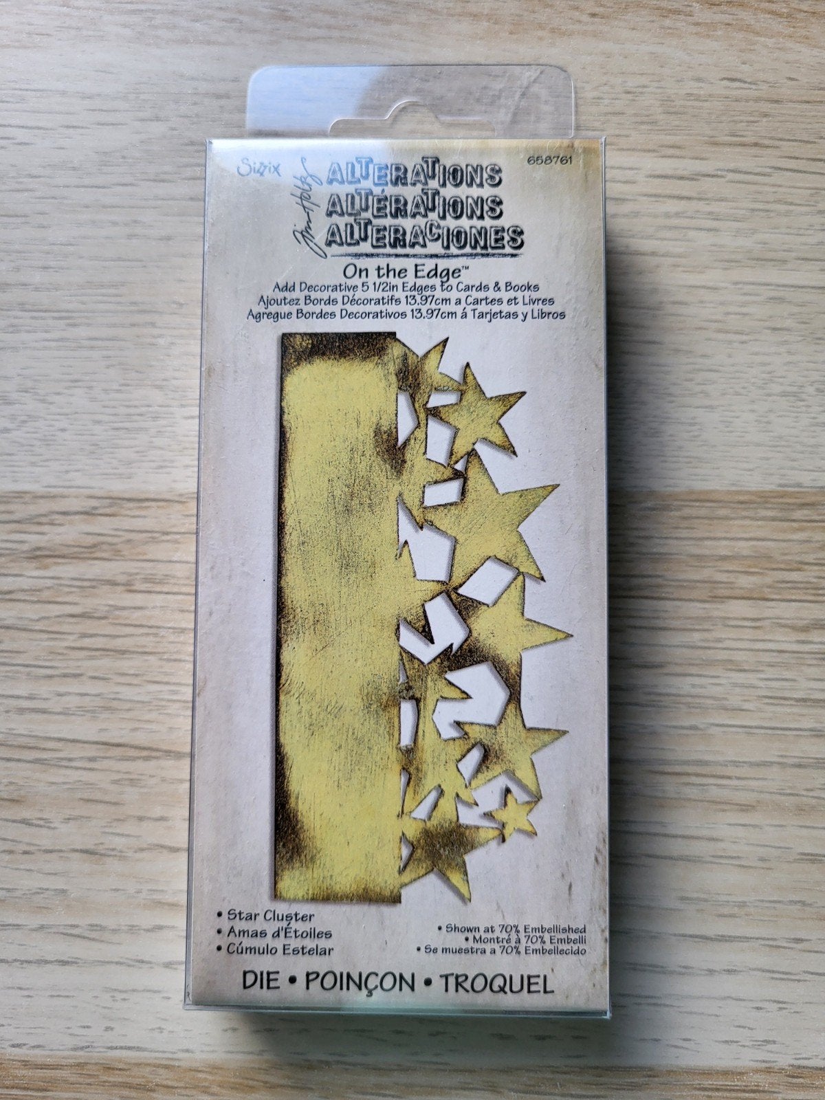 Sizzix Tim Holtz Alterations On The Edge Star Cluster 658761, Verzenden, Nieuw, Frame of Mal, Sizzix