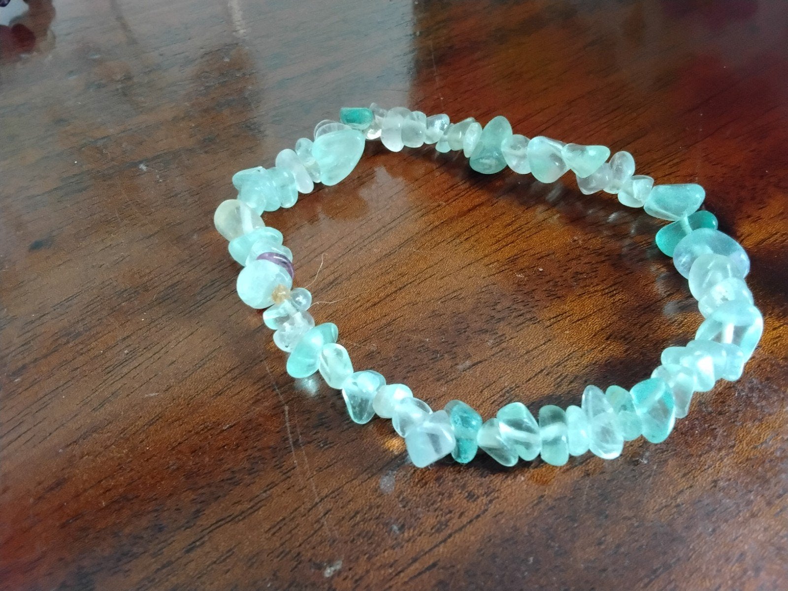 Mooie armband met natuursteen, Ophalen of Verzenden, Zo goed als nieuw, Overige materialen