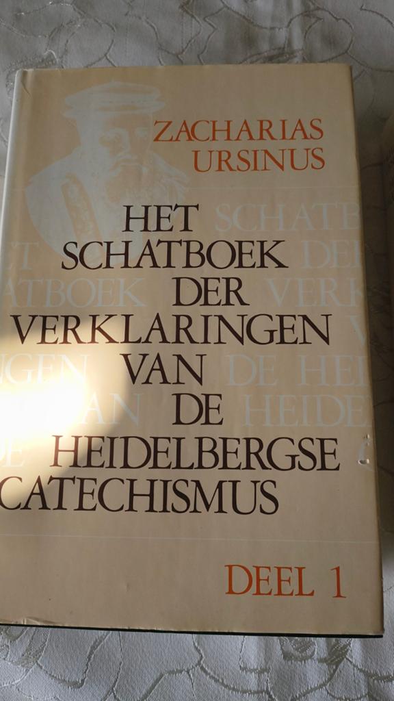 Het schatboek HC. Deel 1 en 2 Zacharias Ursinus, Boeken, Christendom | Protestants, Ophalen of Verzenden, Zo goed als nieuw, Zacharias Ursinus
