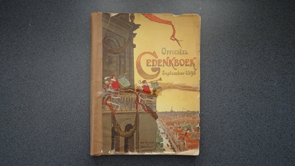 Officiëel Gedenkboek september 1898, Boeken, Ophalen of Verzenden