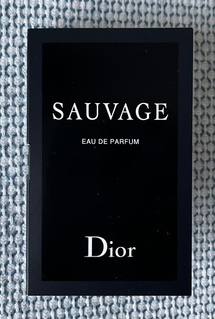 Dior Sauvage - Eau de Parfum proefje/sample 1ml, Ophalen of Verzenden, Nieuw