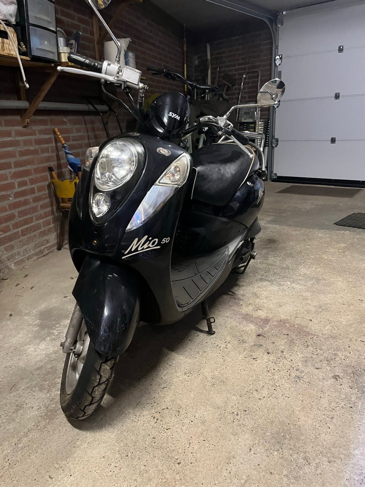 Sym Mio 50 scooter - Zwart, Ophalen, Gebruikt, Benzine, SYM