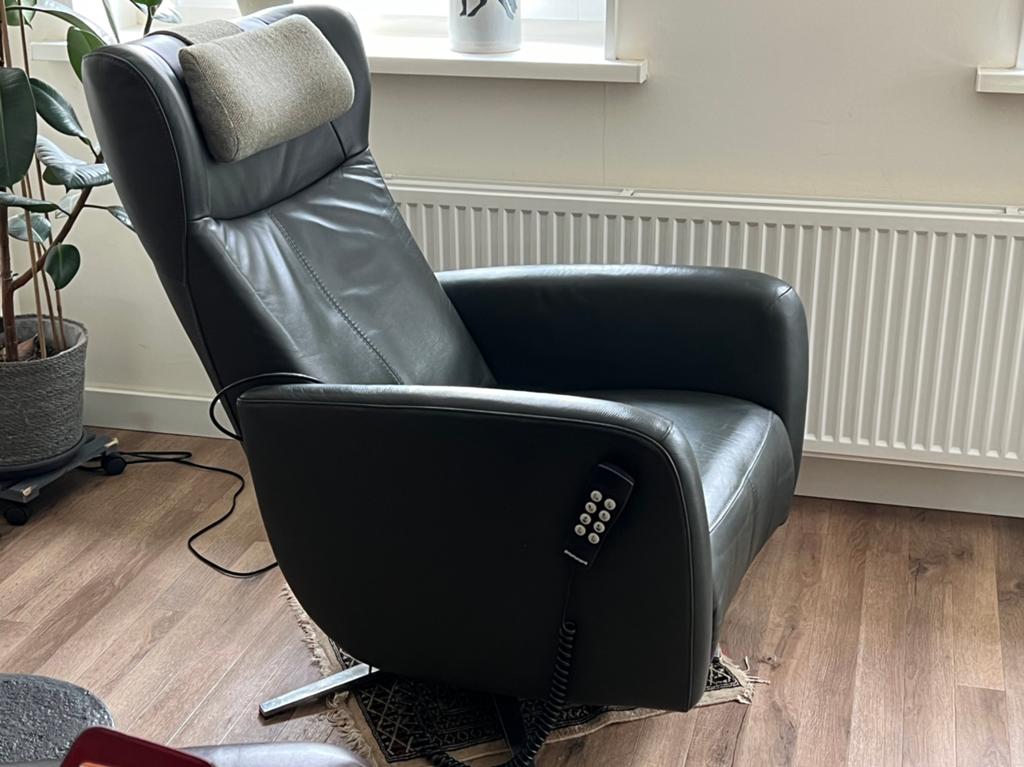Prominent sta-op/relaxfauteuil.Z.g.a.n., Huis en Inrichting, Fauteuils, Ophalen, Zo goed als nieuw