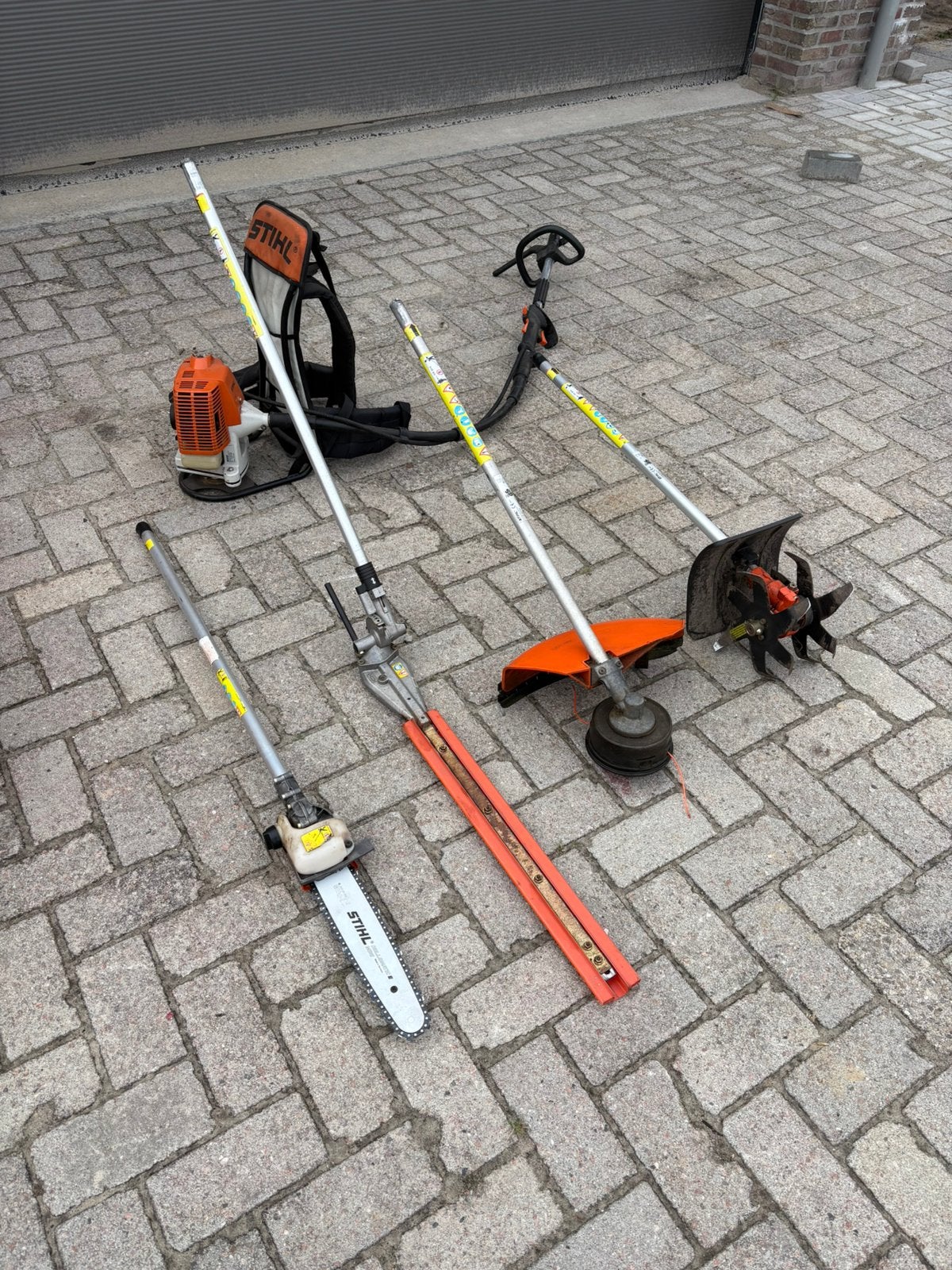 Stihl fr85t combimachine, Ophalen, Gebruikt, Benzine