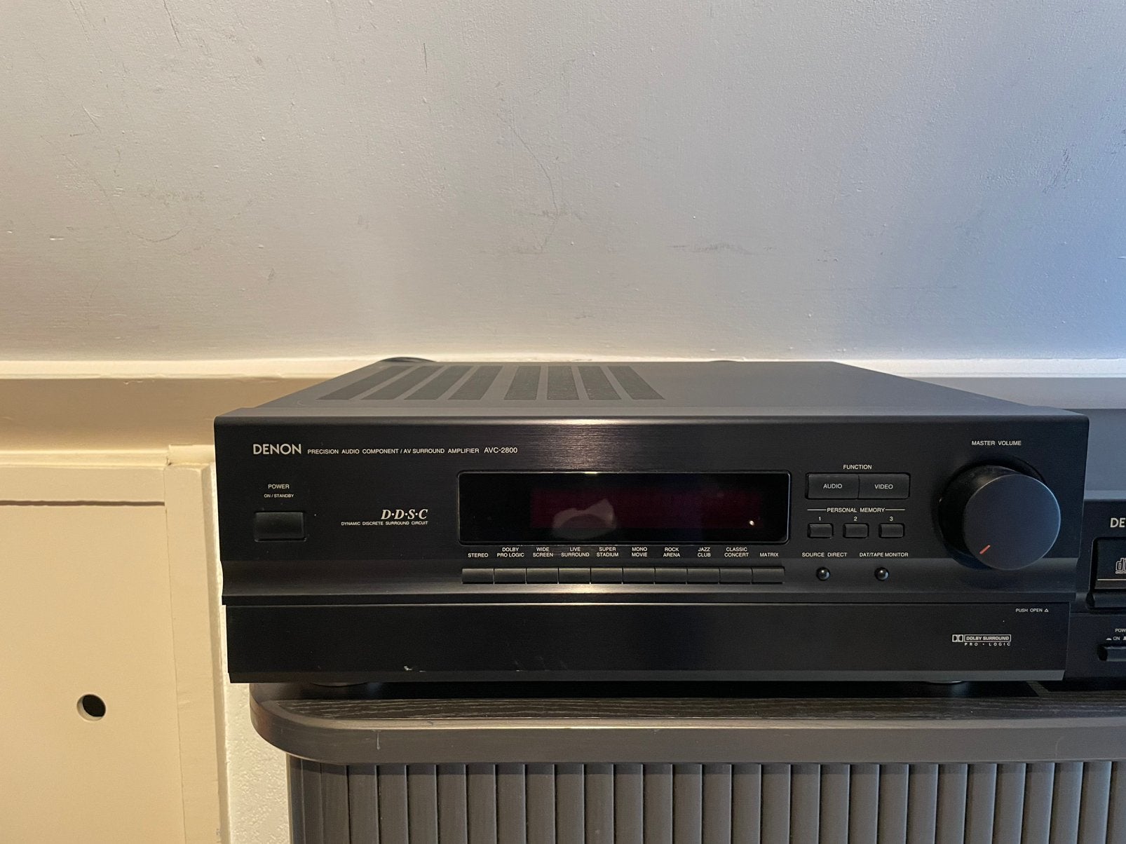 Denon avc 2800 7.2 surround versterker, Ophalen, Zo goed als nieuw, 120 watt of meer, Denon