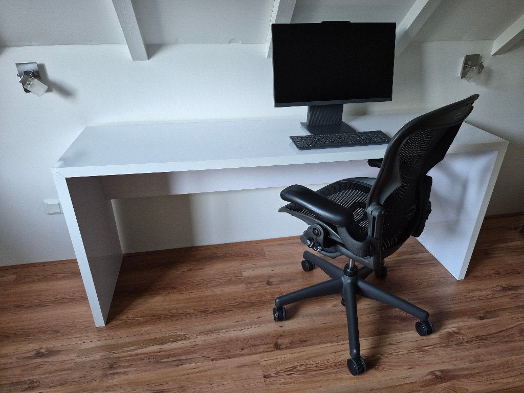 Buro/ sidetable, Ophalen, Overige typen, Gebruikt, 180 cm