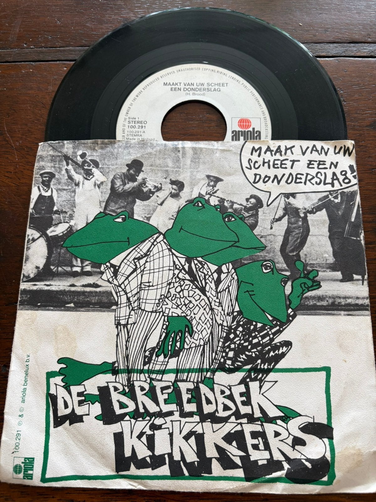 H. Brood & De BBKikkers - Maak van uw scheet een donderslag!, Ophalen of Verzenden, Gebruikt, Nederlandstalig
