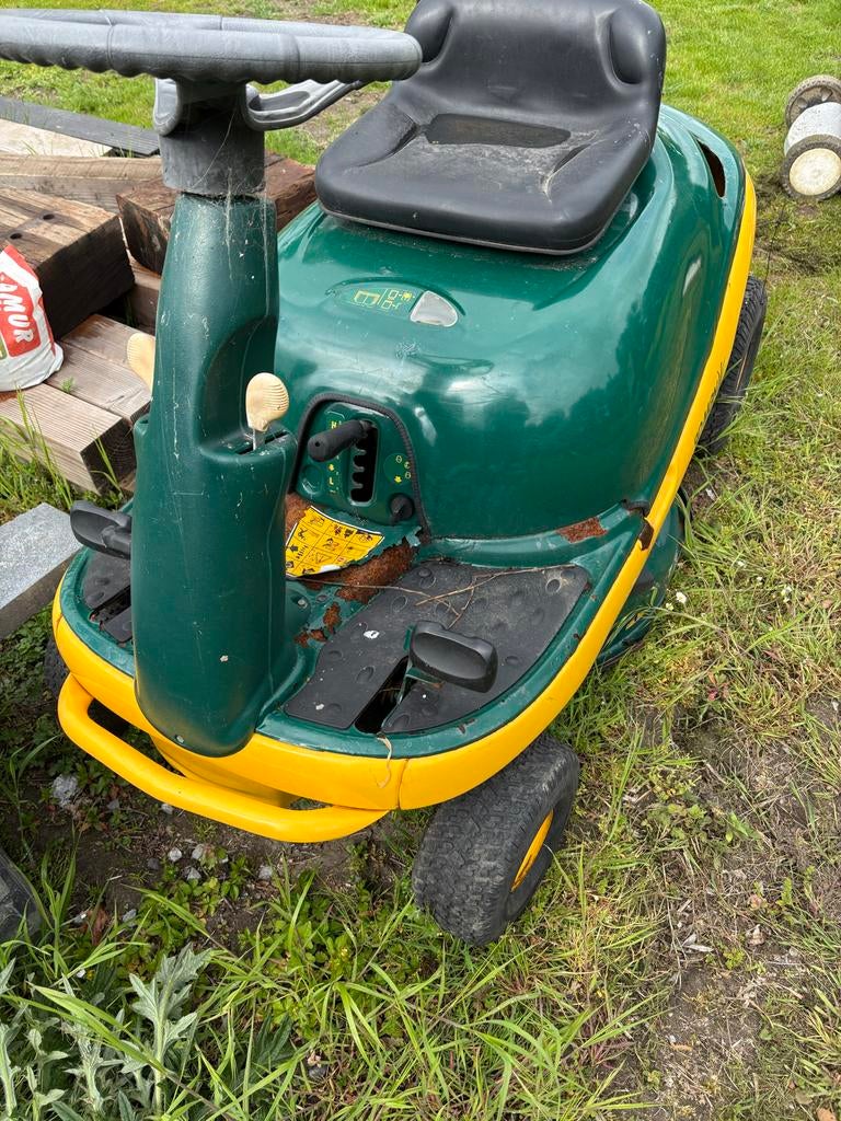 Yard-Man DX-70 Zitmaaier -Defect, Tuin en Terras, Grasmaaiers, Gebruikt, Benzine-grasmaaier, 50 cm of meer, Cirkelmaaier, Opvangbak