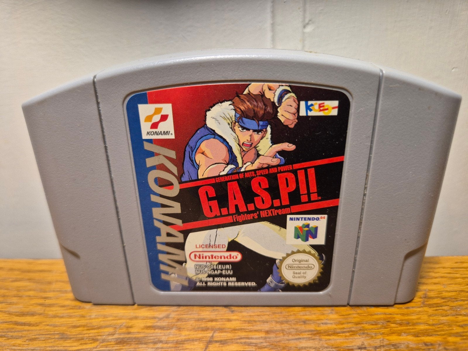 G.A.S.P. Generation of Arts, Speed and Power Fighters N64, 1 speler, Racen en Vliegen, Ophalen of Verzenden, Zo goed als nieuw