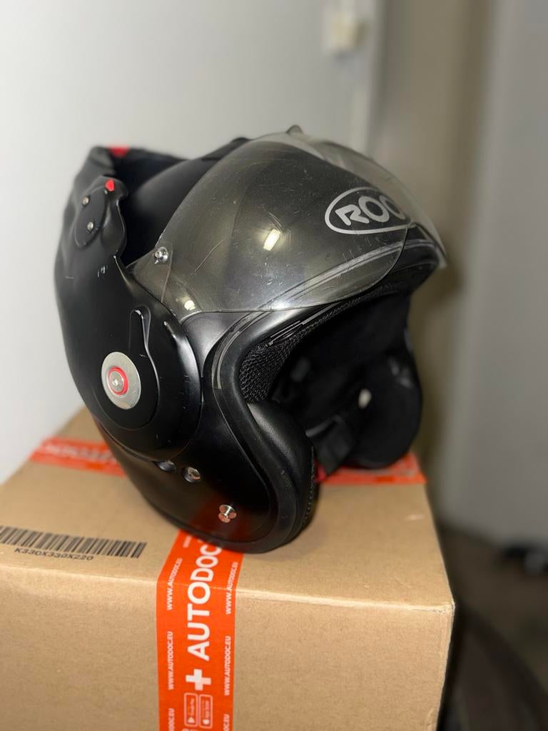 Roof boxer helm Desmo M, Motoren, Kleding | Motorhelmen, Overige merken, Systeemhelm, Heren, Ophalen of Verzenden