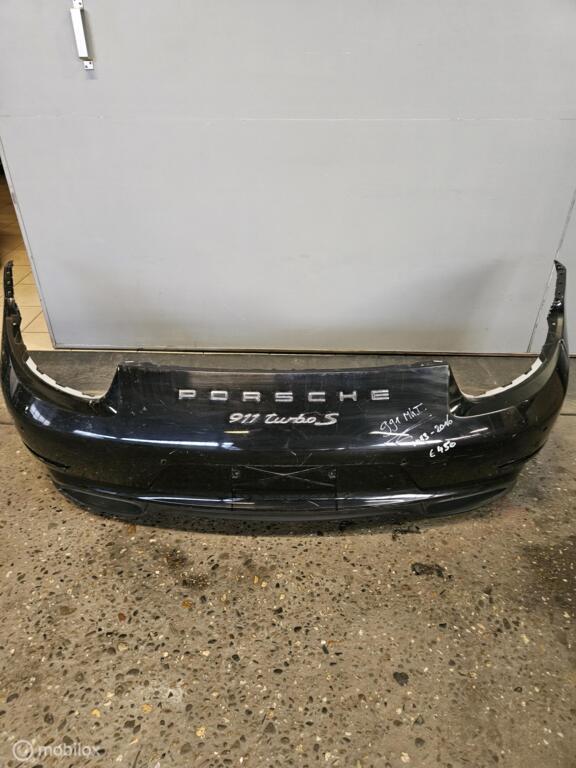 Achterbumper  Porsche  991 Turbo (S) MKI, Gebruikt, Porsche, Ophalen of Verzenden, Achter