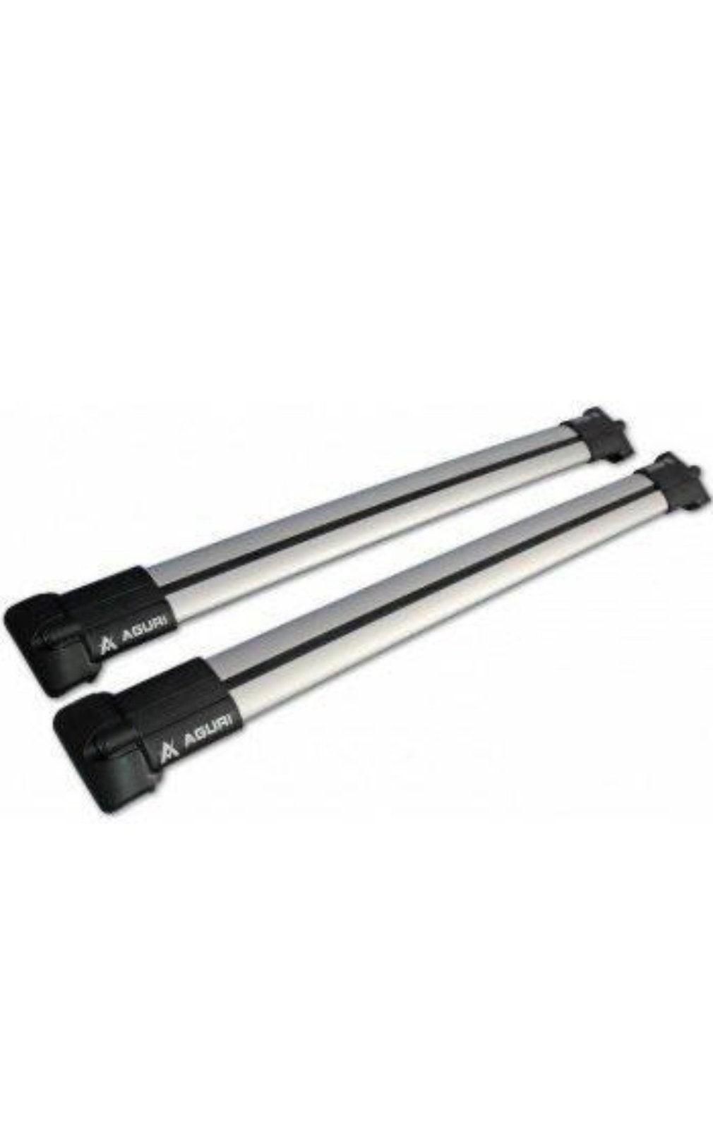 Aguri prestige 2 dakdragers P7 voor open dakrail, Ophalen, Zo goed als nieuw