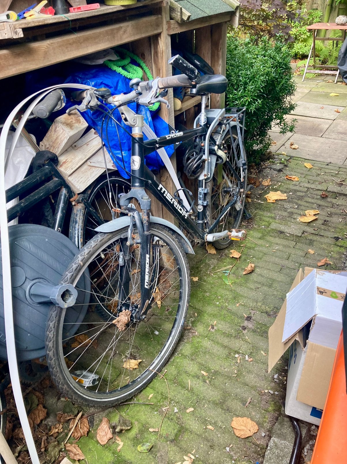 Merida, grote frame maat. Uitstekende opknapper., 28 inch, Gebruikt, Velgrem, 15 tot 20 versnellingen