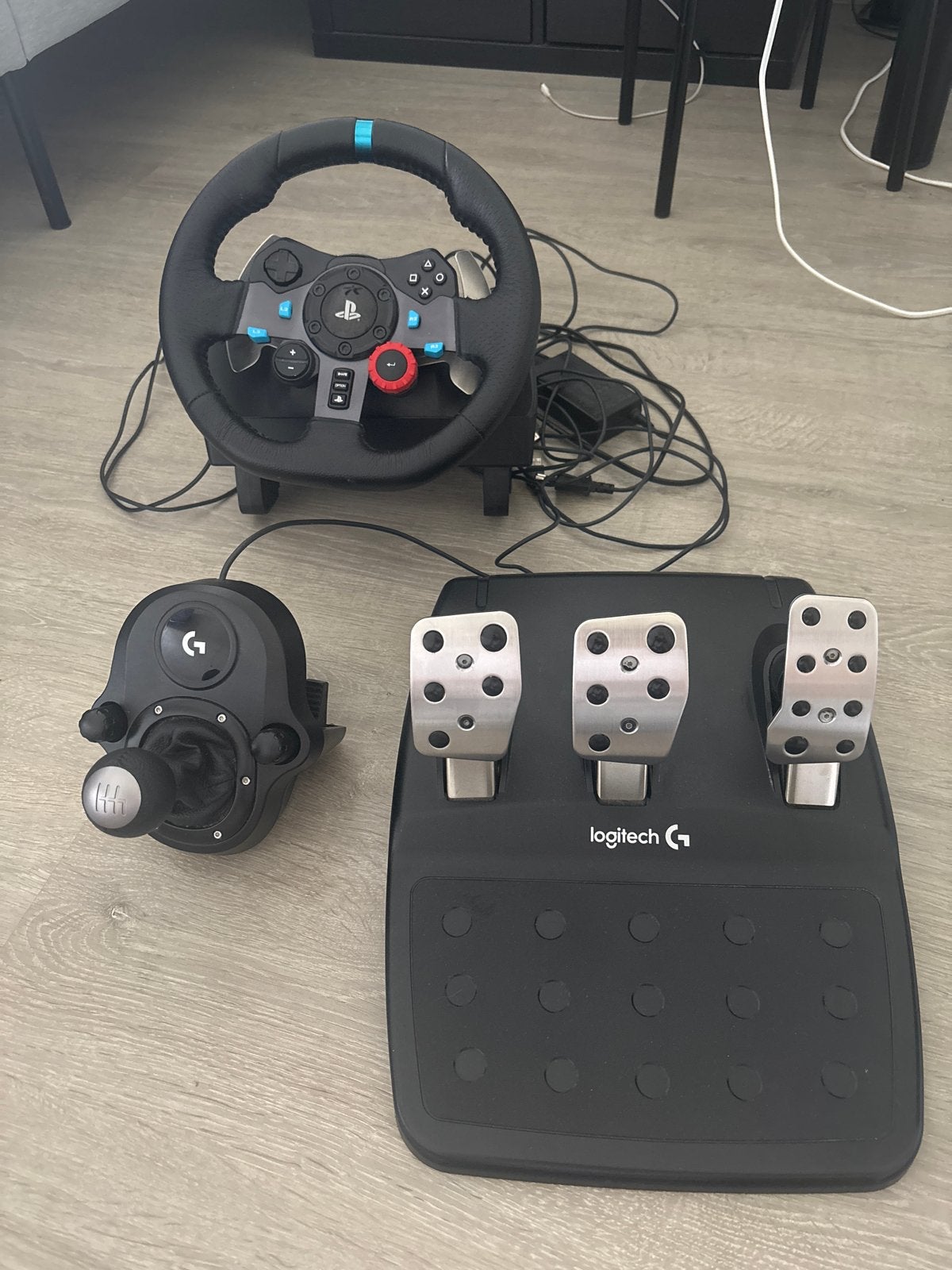 Logitech G29 SE Racestuur + Driving Force Shifter, Ophalen, Racestuur, Force feedback, PlayStation