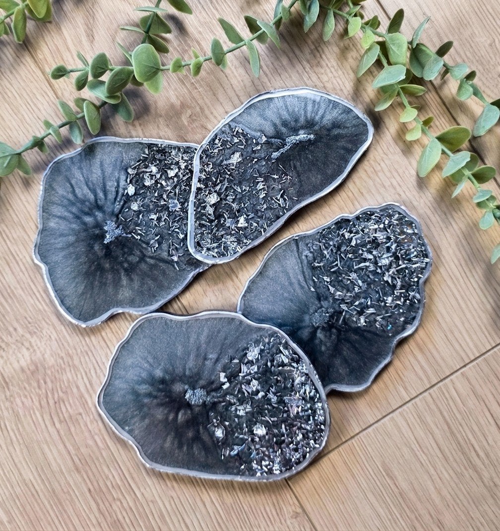 onderzetters epoxy, Huis en Inrichting, Woonaccessoires | Onderzetters, Ophalen of Verzenden, Handgemaakt