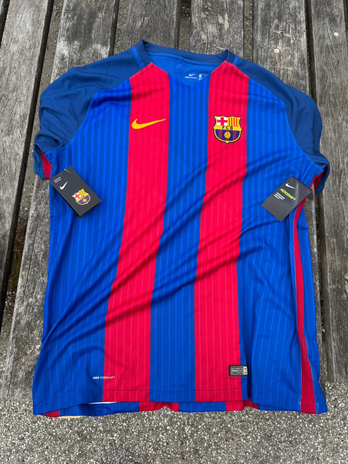 Nike FC Barcelona 16/17 Authentic Vapor Match XXL 776846-481, Groter dan maat XL, Ophalen of Verzenden, Nieuw, Shirt