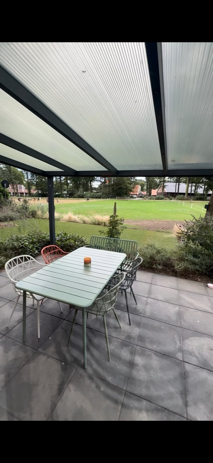 Tuinset 6 persoons, Ophalen, Zo goed als nieuw
