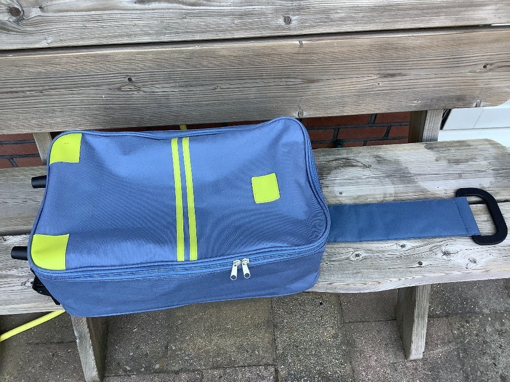 Koffer met wieltjes, Overige materialen, 50 tot 60 cm, Zo goed als nieuw, Minder dan 35 cm