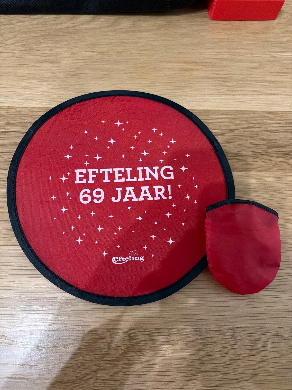 Efteling frisbee 69 jaar - Nieuw in hoesje, Verzamelen, Ophalen of Verzenden, Nieuw, Gebruiksvoorwerp