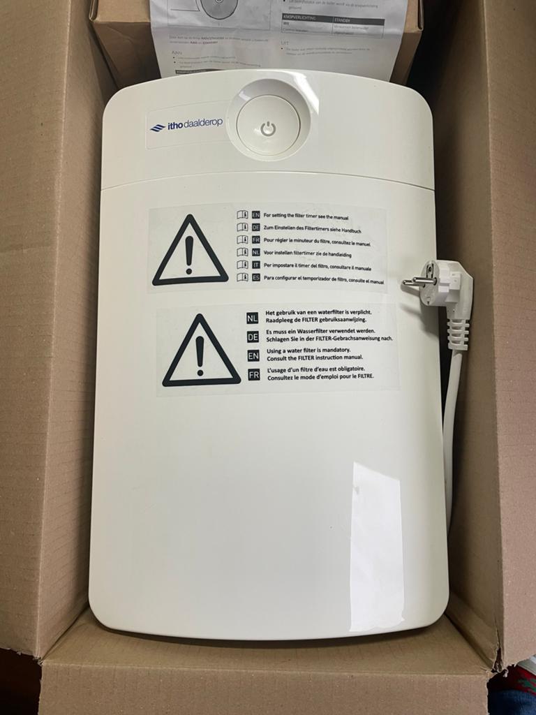 Itho Daalderop Boiler - defect na 2 weken gebruik.Onderdelen, Doe-het-zelf en Verbouw, Ophalen, Boiler, Minder dan 20 liter, Minder dan 3 jaar oud