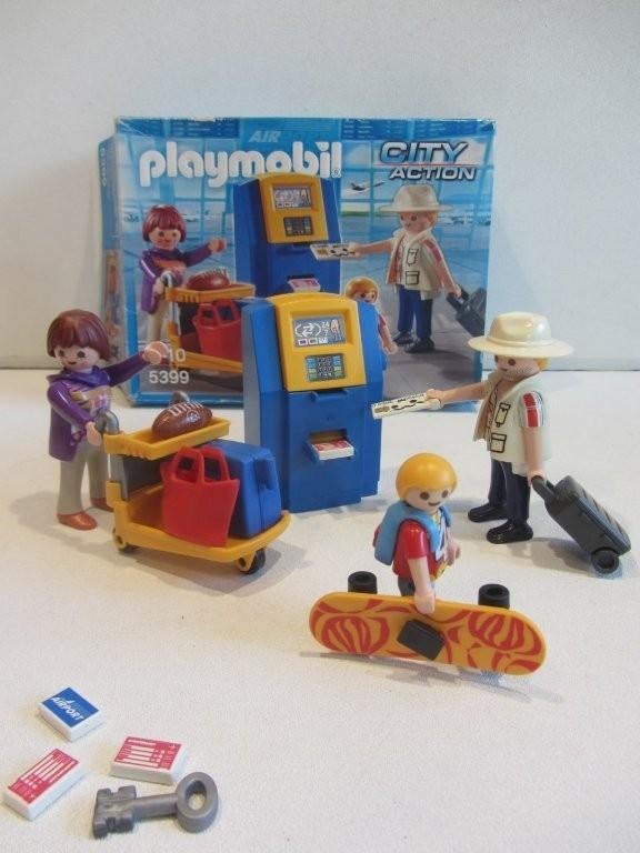 Playmobil Vakantiegangers aan incheckbalie – 5399, Ophalen of Verzenden, Zo goed als nieuw, Complete set