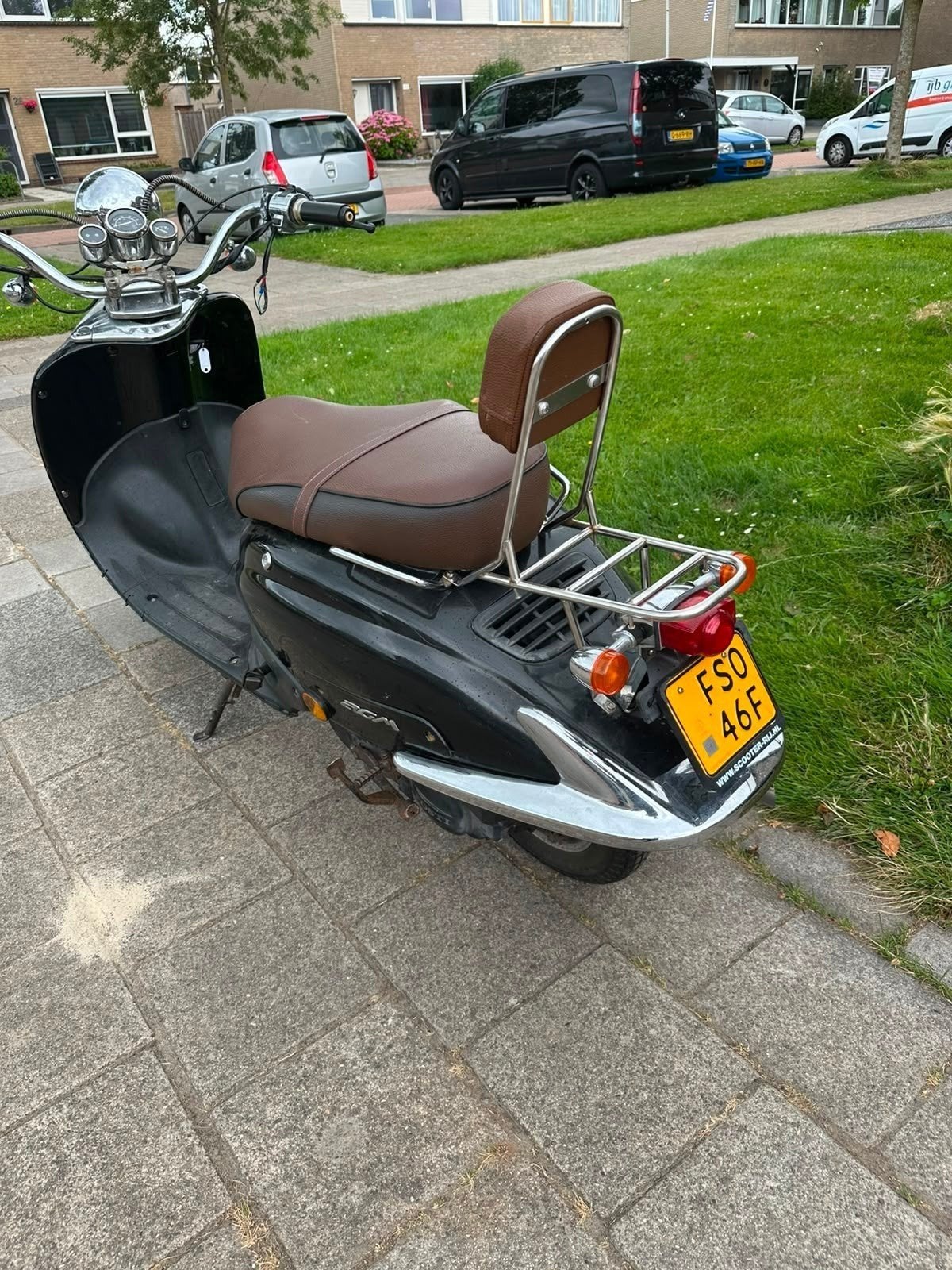 Fosti en agm retro scooter, Ophalen, Gebruikt