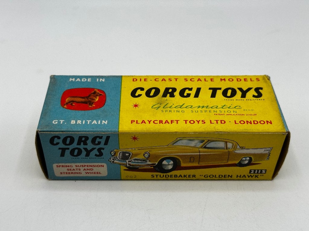 Corgi Toys Studebaker Golden Hawk - 11545, Ophalen of Verzenden, Gebruikt, Auto
