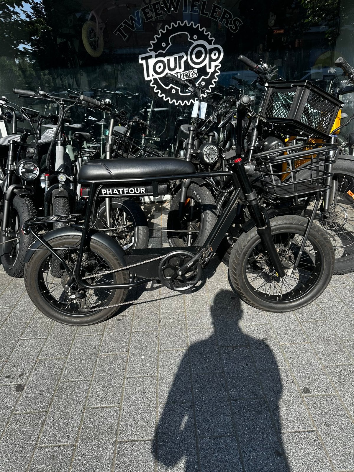 Pharfour fatbike ZGAN BLACK EDITION zomer actie, Fietsen en Brommers, Ophalen of Verzenden, Zo goed als nieuw