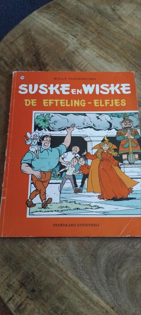 Suske en Wiske - De Efteling-Elfjes (oud, beschadigd kaft), Boeken, Stripboeken, Eén stripboek, Ophalen of Verzenden, Gelezen
