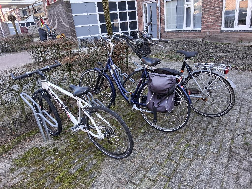 3 fietsen samen in huidige staat (zie omschrijving), Fietsen en Brommers, Elektrische fietsen, Ophalen of Verzenden, Gebruikt