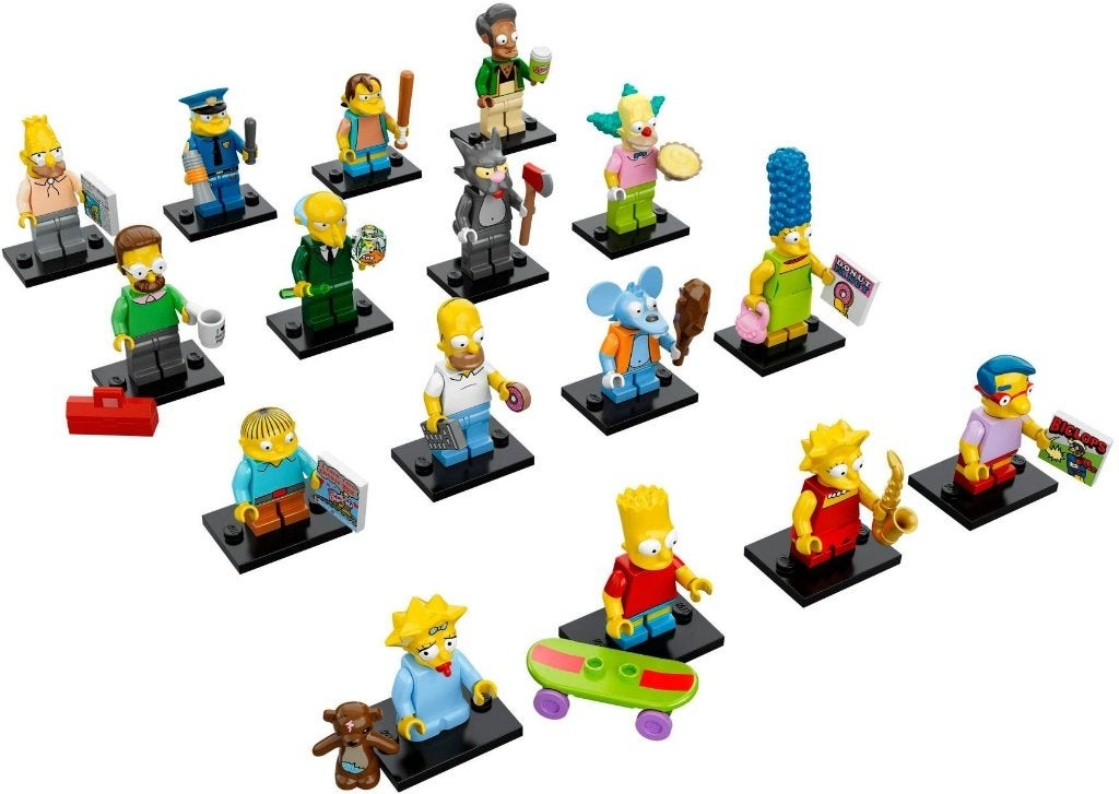 71005 Minifigures - The Simpsons Series - Compleet (2014), Kinderen en Baby's, Speelgoed | Duplo en Lego, Ophalen, Lego, Zo goed als nieuw