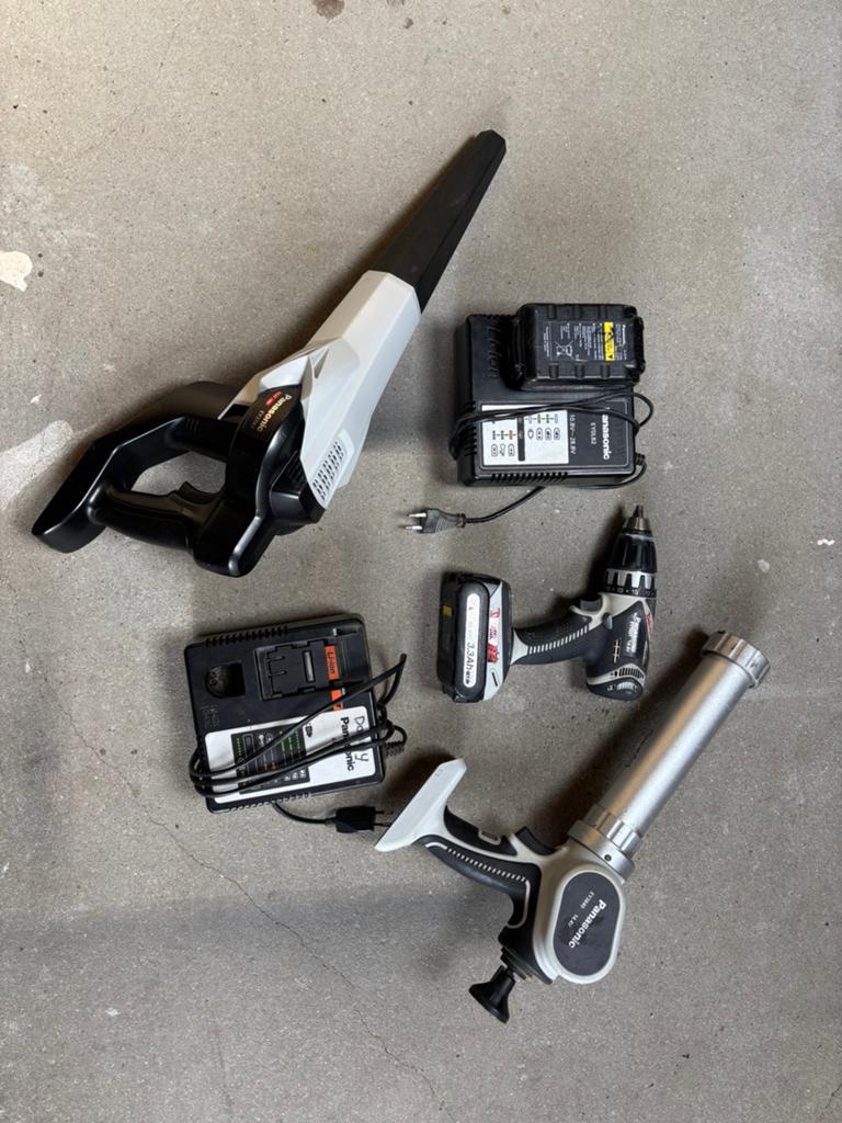 Panasonic gereedschap, Doe-het-zelf en Verbouw, Gereedschap | Handgereedschap, Ophalen of Verzenden, Gebruikt