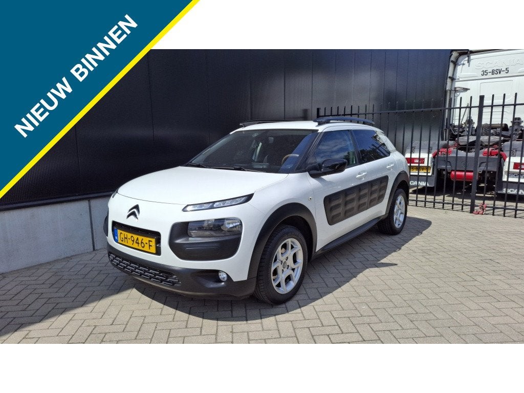 Citroën C4 Cactus 1.2 PT Shine NAP Camera ECC Trekhaak Crui, Auto's, Citroën, Parkeersensor, Stof, Gebruikt, 1199 cc