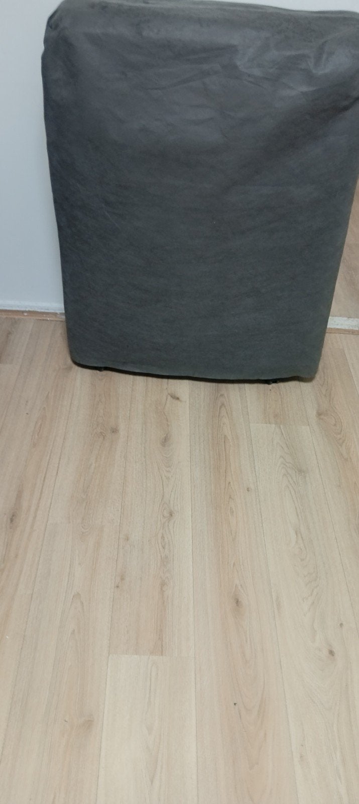 Opklapbaar logeerbed / vouwbed/opklapbed, Gebruikt, Eenpersoons, Blauw, 80 cm
