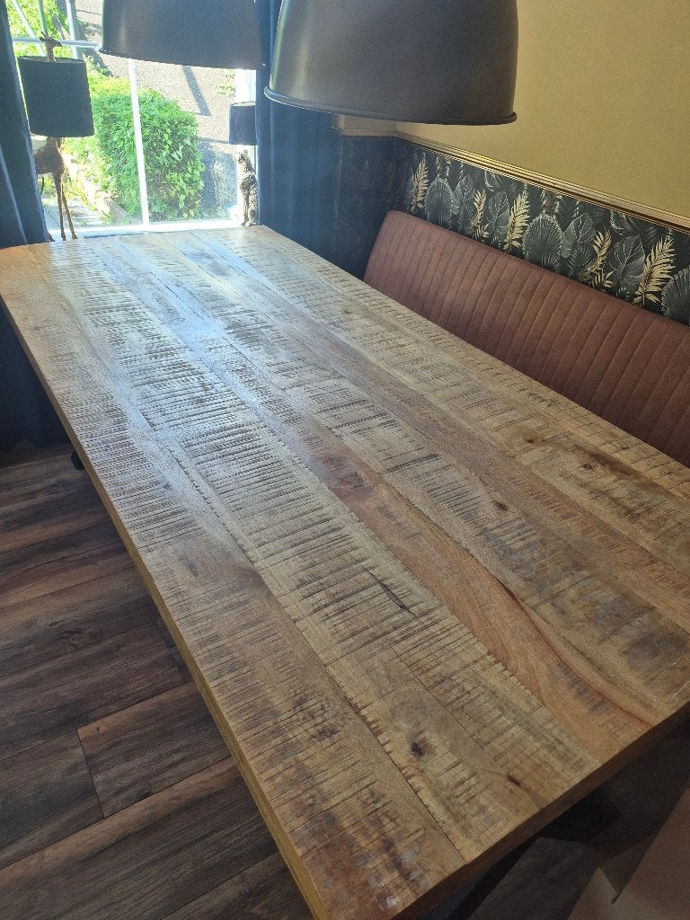 Eetkamer tafel, Huis en Inrichting, Ophalen, Gebruikt, 200 cm of meer, Vijf personen of meer
