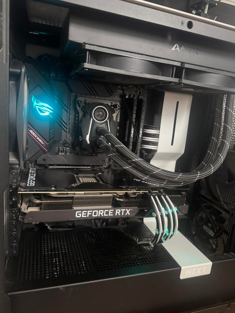 Gaming PC | Razen 7 5800X3D | RTX3080 | 32GB |  1TB NVMe, Ophalen, Zo goed als nieuw, Gaming, SSD