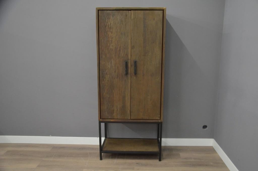 Smalle 2 deurs kast 80 cm, Verzenden, Nieuw