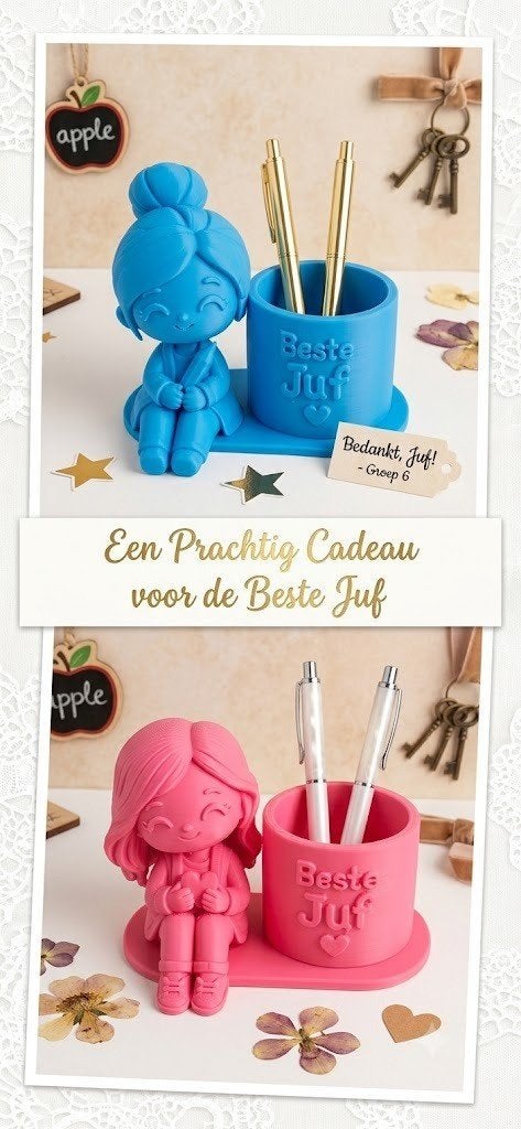 juf cadeau, Ophalen of Verzenden, Nieuw, Feestartikel, Overige