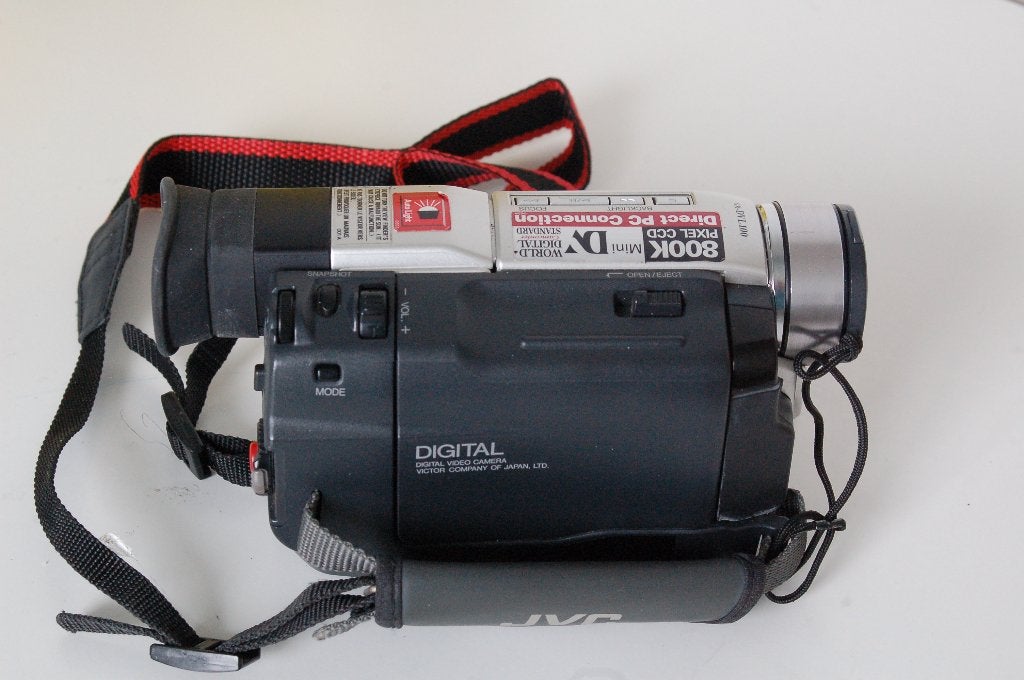 jvc videocamera gr dvl100, Ophalen of Verzenden, 8mm, Camera