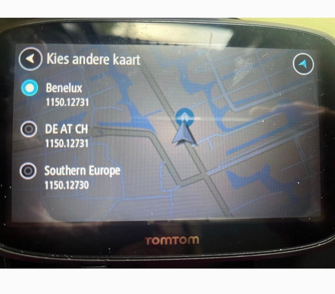 TomTom Navigatiesysteem met Benelux en Europa kaarten, Auto diversen, Ophalen of Verzenden, Gebruikt