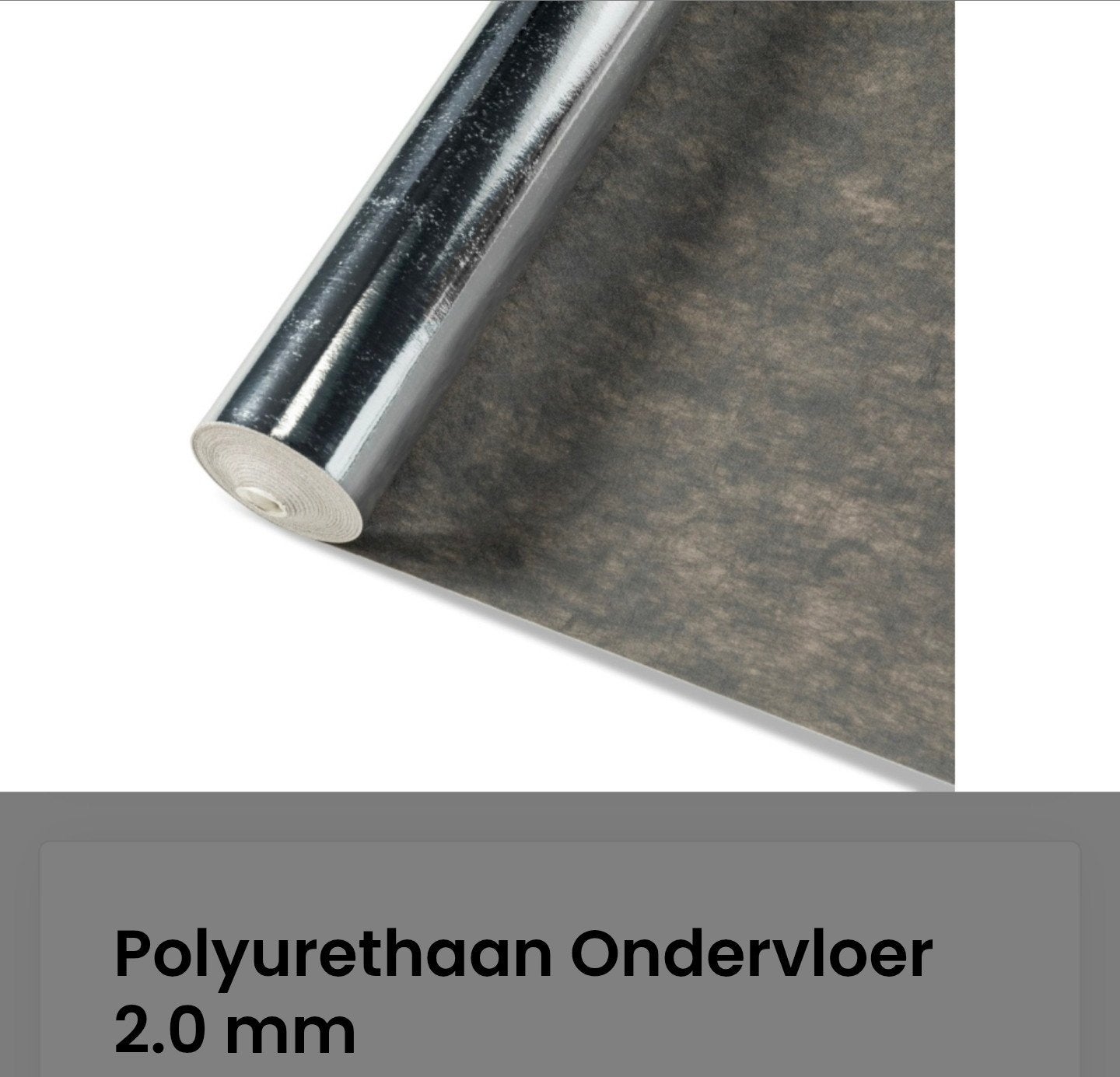 Polyurethaan Ondervloer 2,0 mm, Ophalen, Zo goed als nieuw
