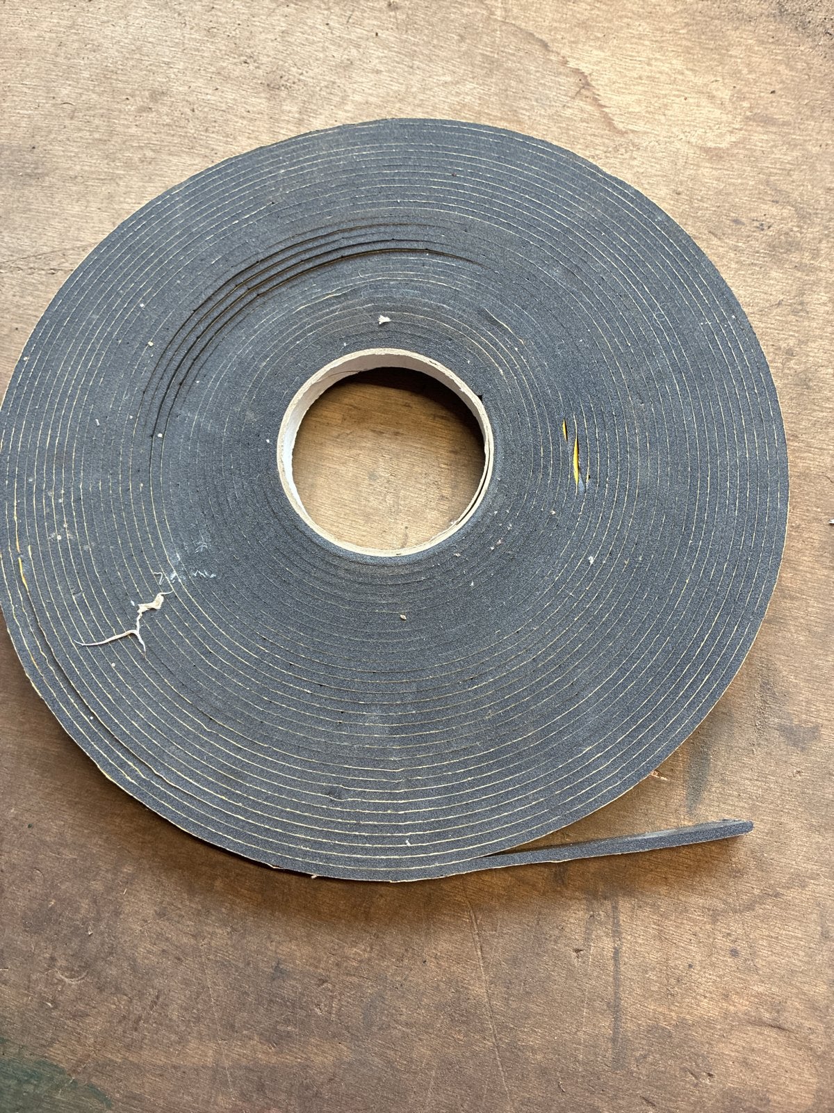 Zelfklevende isolatietape, zwart schuimrubber, Minder dan 4 cm, Overige materialen, Nieuw, Ophalen of Verzenden